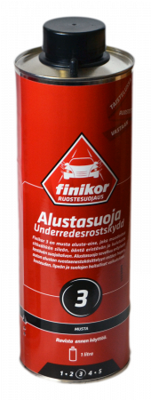 FINIKOR ALUSTASUOJA 1L MUSTA