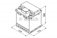 BOSCH BOSCH-AKKU S4 000 44AH