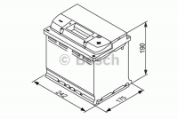 BOSCH EFB-AKKU 60AH