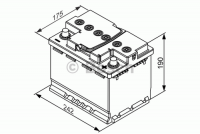 BOSCH BOSCH-AKKU AGM S5 A05 60AH