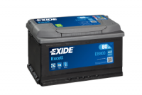 EXIDE EXCELL 80 AH K=190MM.