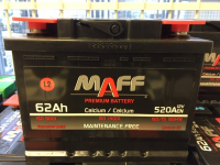 MAFF Käynnistysakku 62 Ah