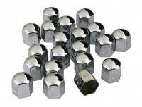 MUTTERINSUOJUS 20KPL 17MM KROMI/TERÄS