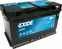 EK800 EXIDE AGM AKKU 80AH