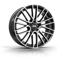 Elit Wheels EW08 Musta / Kiillotettu