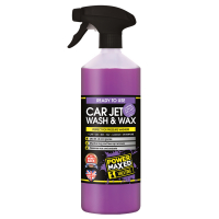POWER MAXED CAR JET WASH & WAX ESIPESUAINE 1LTR