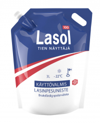 Lasol -22°C käyttövalmis lasinpesuneste 3 L