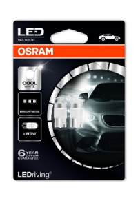 OSRAM W5W LED 6000K 2KPL PT