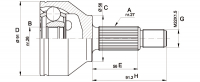 VETONIVEL ULOMPI FORD MONDEO III 00-07