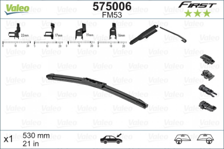 VALEO SULKA 530MM