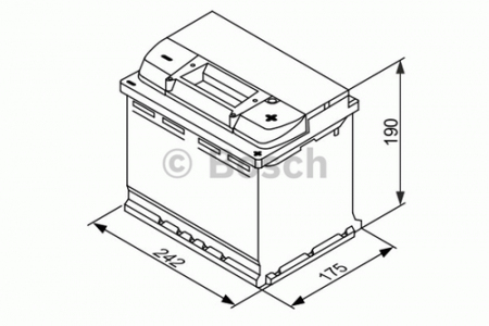 BOSCH EFB-AKKU  60AH