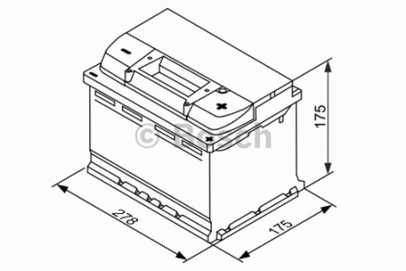 BOSCH 65AH EFB AKKU