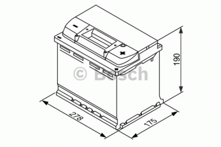 BOSCH 70AH EFB AKKU