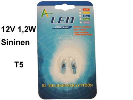 LED-POLTTIMOPARI T5 SIN. 12V