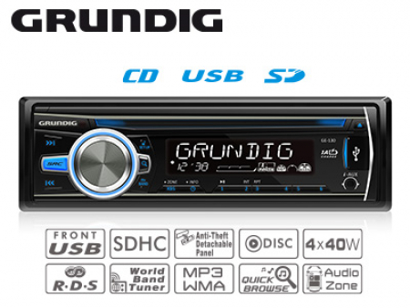 GRUNDIG GE-130 CD-AUTOSOITIN USB #