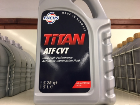 Fuchs Titan CVT-vaihteistoöljy MB 236.20 5L