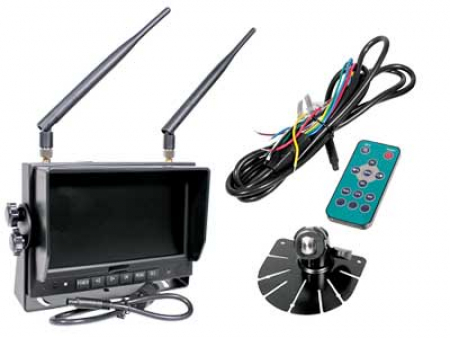 Langaton digitaalinäyttö 7", Quad
