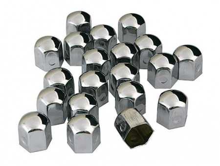 MUTTERINSUOJUS 20KPL 17MM KROMI/TERÄS