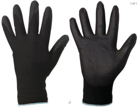 TYÖKÄSINE DARK GRIP 10 /  NIPPU 12KPL