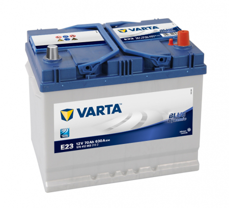 VARTA BLUE DYNAMIC, 70AH, 261X175X220MM, -/+ 630A