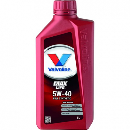 VALVOLINE MAXLIFE 5W40 1L
