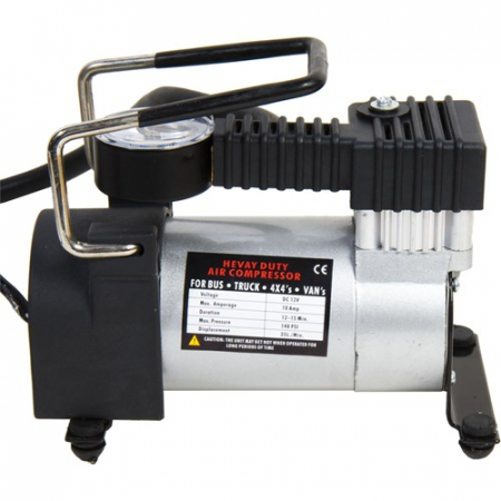 ILMAKOMPRESSORI DC 12V METALLIRUNKO CE-HYVÄKSYTTY