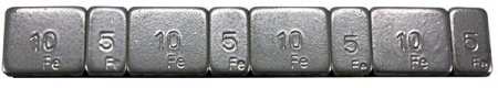 Liimattava pyöränpaino 4x5g/4x10g